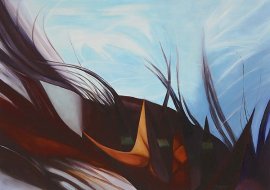 THE VOICE OF THE WIND, 2011 - oil on canvas cm. 100x70