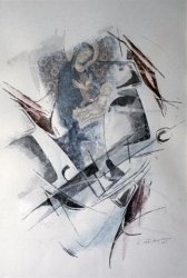TI PREGO, 1968 - riporti fotografici e inchiostro su carta cm. 50x70