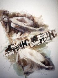 I SOGNI, 1969 - photographic transfers, inks on paper cm. 50x70