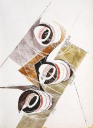IL CAFFE ', 1968 - Photographic transfers, inks on paper cm. 70x50