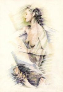 DREAM, 1991 - rip. photographs and colored pencils on paper cm.33X48