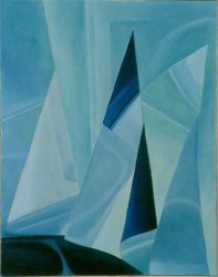 IN THE NORTH SEA, 1996 - oil on canvas cm. 40x50