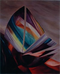 NOTTE MAGICA, 1997 - olio su tela cm. 80x100