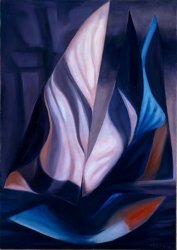 OMBRE, 1997 - olio su tela cm.70x100