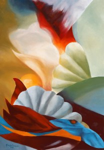 Shells 2022 - oil on canvas cm. 50x35