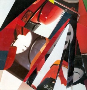 FRAMMENTI N° 6, 1992 - collage su carta cm. 20x20