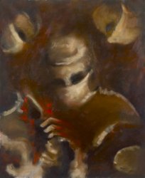 THE SURGEON, 1962- Oil on canvas cm. 50 x 60