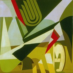 INQUIETUDINE, 1978 - Acrilico su tela cm. 80 x 80