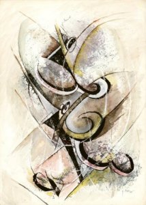 1967 - Spiral, photographic transfers, inks on paper, cm. 70x50
