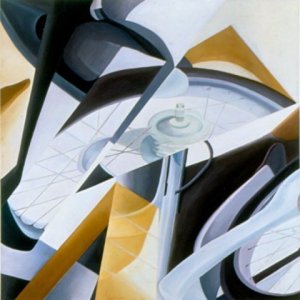 1989 - MOVEMENT, Oil on canvas, cm. cm. 100x100