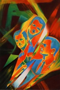 2016 - RITRATTO DI CARLO BILOTTI, Olio su tela, cm. cm. 80x56